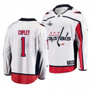 Stanley Cup Champions Pheonix Copley Capitals White Breakaway Road Jersey - Sale