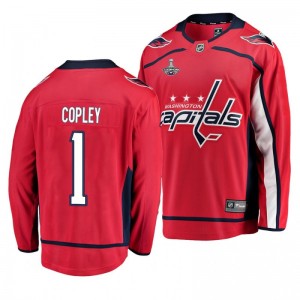 2018 Stanley Cup Champions Pheonix Copley Capitals Red Breakaway Player Home Jersey - Sale
