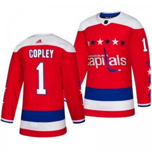Pheonix Copley Capitals Red Authentic Third Alternate Jersey - Sale