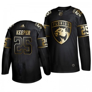 Panthers Brady Keeper Black 2019 Golden Edition Authentic Adidas Jersey - Sale
