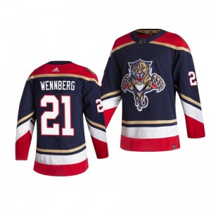 Alexander Wennberg Panthers Reverse Retro Navy Authentic Jersey - Sale