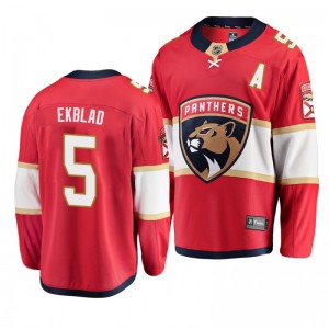 Panthers Aaron Ekblad Red Home Breakaway Player Jersey - Sale
