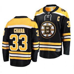 Bruins 2019 Stanley Cup Playoffs Eastern Conference Final Zdeno Chara Jersey Black - Sale
