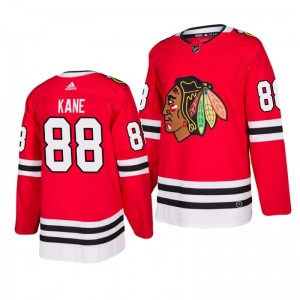 Blackhawks Patrick Kane #88 2019-20 Home Adidas Authentic Replica Red Jersey - Sale