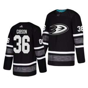 John Gibson Ducks Authentic Pro Parley Black 2019 NHL All-Star Game Jersey - Sale