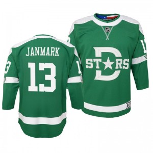 2020 Winter Classic Youth Dallas Stars Mattias Janmark Green Replica Player Fanatics Branded Jersey - Sale