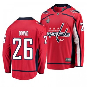 Capitals Nic Dowd 2019 Stanley Cup Playoffs Breakaway Player Jersey Red - Sale