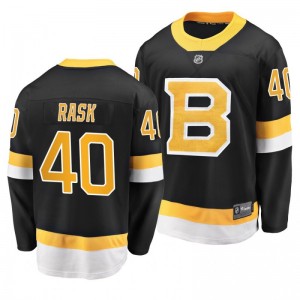 Men's Bruins Tuukka Rask Black Alternate Breakaway Premier Jersey - Sale