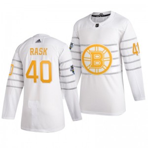 Boston Bruins Tuukka Rask 40 2020 NHL All-Star Game Authentic adidas White Jersey - Sale