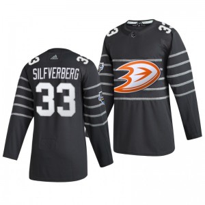 Anaheim Ducks Jakob Silfverberg #33 2020 NHL All-Star Game Authentic adidas Gray Jersey - Sale