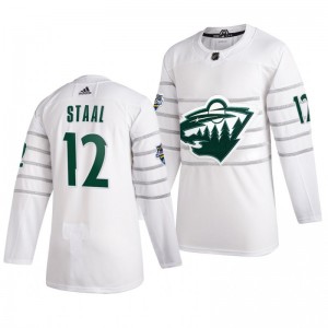 Minnesota Wild Eric Staal 12 2020 NHL All-Star Game Authentic adidas White Jersey - Sale