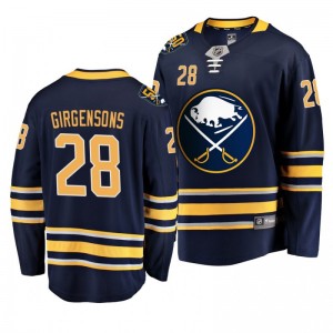 50th Anniversary Buffalo Sabres Navy Breakaway Player Fanatics Branded Zemgus Girgensons Jersey - Sale