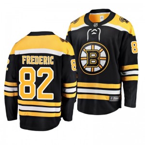 Bruins 2019 Stanley Cup Playoffs Eastern Conference Final Trent Frederic Jersey Black - Sale