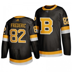 Bruins Trent Frederic 2019-20 Third Authentic Jersey - Black - Sale