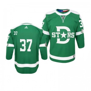 2020 Winter Classic Youth Dallas Stars Justin Dowling Green Retro Adidas Authentic Jersey - Sale