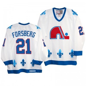 Avalanche Peter Forsberg 2020 St. Patrick's Day Authentic Player Green Jersey - Sale