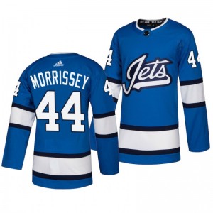 Josh Morrissey Jets Blue Heritage Third Alternate Jersey - Sale