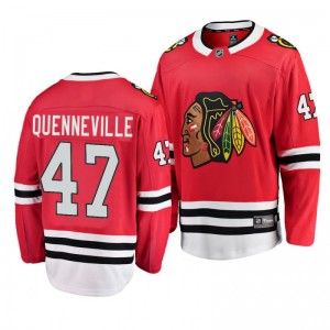 John Quenneville Blackhawks Red Breakaway Player Fanatics Branded Home Jersey - Sale