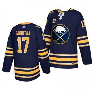50th Anniversary Buffalo Sabres Navy Home Authentic Player Vladimir Sobotka Jersey - Sale