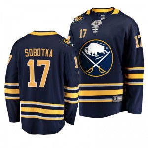 50th Anniversary Buffalo Sabres Navy Breakaway Player Fanatics Branded Vladimir Sobotka Jersey - Sale