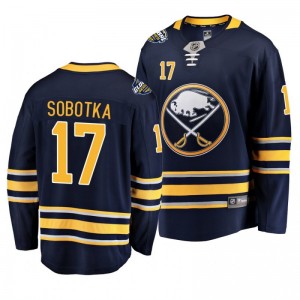 Vladimir Sobotka Sabres 2019 NHL Global Series Breakaway Player Navy Jersey - Sale