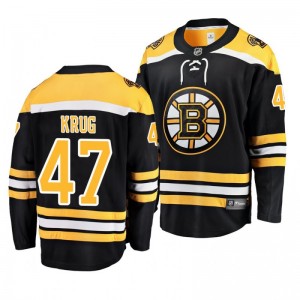 Bruins 2019 Stanley Cup Playoffs Eastern Conference Final Torey Krug Jersey Black - Sale