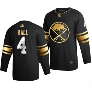 Sabres Taylor Hall Black 2021 Golden Edition Limited Authentic Jersey - Sale