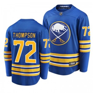 Sabres 2020-21 Tage Thompson Breakaway Player Home Royal Jersey - Sale