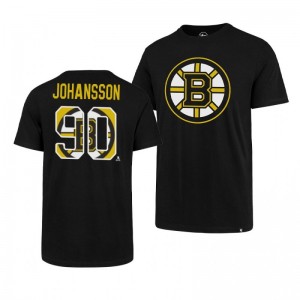 Bruins Marcus Johansson Super Rival Black Short Sleeve T-Shirt - Sale