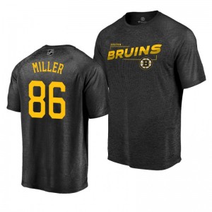 Kevan Miller Boston Bruins Black Amazement Raglan Player T-Shirt - Sale