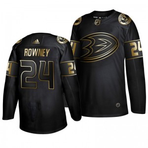 Ducks Carter Rowney Black Golden Edition Authentic Adidas Jersey - Sale