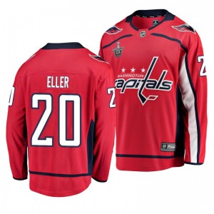 Capitals Lars Eller 2019 Stanley Cup Playoffs Breakaway Player Jersey Red - Sale