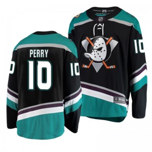 Youth Corey Perry Ducks Black Alternate Breakaway Player Fanatics Branded Jersey - Sale
