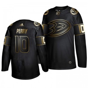 Ducks Corey Perry Black Golden Edition Authentic Adidas Jersey - Sale