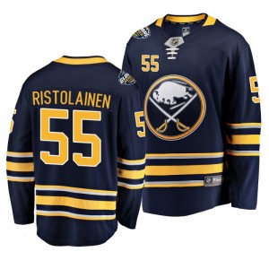 Rasmus Ristolainen Sabres 2019 NHL Global Series Breakaway Player Navy Jersey - Sale