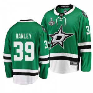Men Stars Joel Hanley 2020 Stanley Cup Final Bound Home Player Green Jersey - Sale