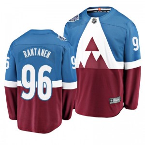Mikko Rantanen #96 2020 Stadium Series Colorado Avalanche Breakaway Player Jersey - Blue Burgundy - Sale