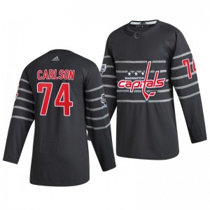 Washington Capitals John Carlson 74 2020 NHL All-Star Game Authentic adidas Gray Jersey - Sale