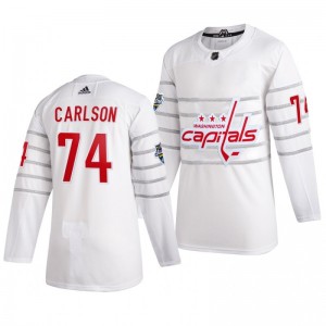 Washington Capitals John Carlson 74 2020 NHL All-Star Game Authentic adidas White Jersey - Sale