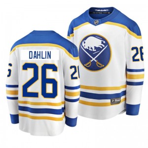 Sabres 2020-21 Rasmus Dahlin Breakaway Player Away White Jersey - Sale