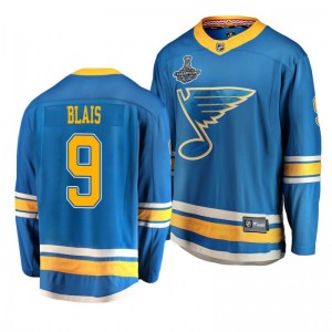 Blues 2019 Stanley Cup Champions Sammy Blais Alternate Breakaway Player Jersey - Blue - Sale