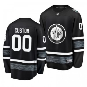 Jets Custom Black 2019 NHL All-Star Jersey - Sale