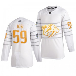 Nashville Predators Roman Josi 59 2020 NHL All-Star Game Authentic adidas White Jersey - Sale