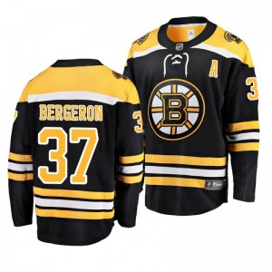 Bruins 2019 Stanley Cup Playoffs Eastern Conference Final Patrice Bergeron Jersey Black - Sale