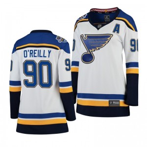 Women's Blues Ryan O'Reilly White Away Breakaway 2020 NHL All-Star Jersey - Sale