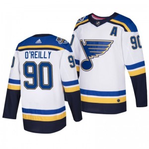 Blues Ryan O'Reilly #90 2020 NHL All-Star Away Authentic White adidas Jersey - Sale