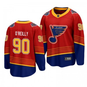 Ryan O'Reilly Blues Reverse Retro Red Breakaway Player Jersey - Sale