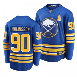 Sabres 2020-21 Marcus Johansson Breakaway Player Home Royal Jersey - Sale