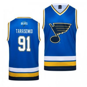 Vladimir Tarasenko Blues Blue Hockey Home Tank Top - Sale