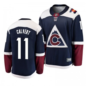 Youth Matt Calvert Colorado Avalanche 2019 Alternate Breakaway Player Fanatics Branded Blue Jersey - Sale